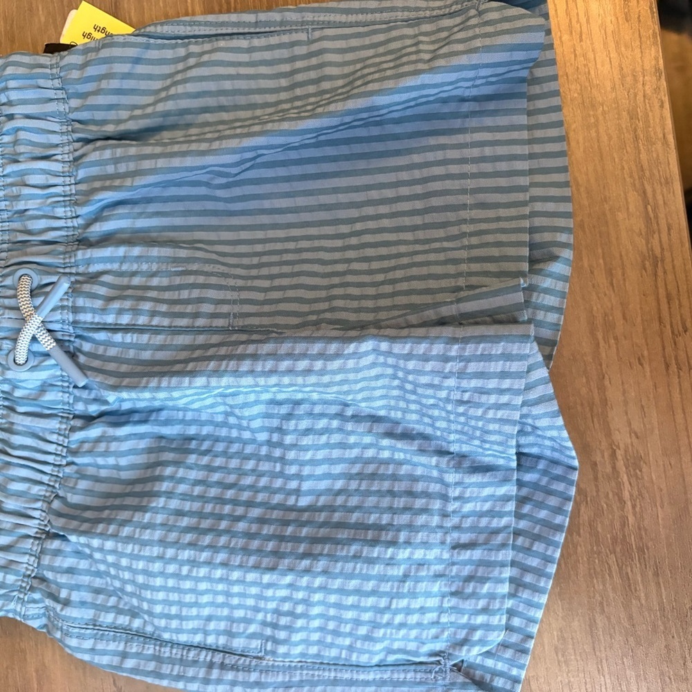 Art Class Blue Striped Athletic Shorts